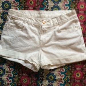 White shorts